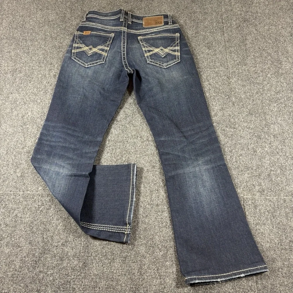 BKE Fulton Boot Stretch Jeans Mens 29x32‎ (fits 29x29) Performance Durable Denim